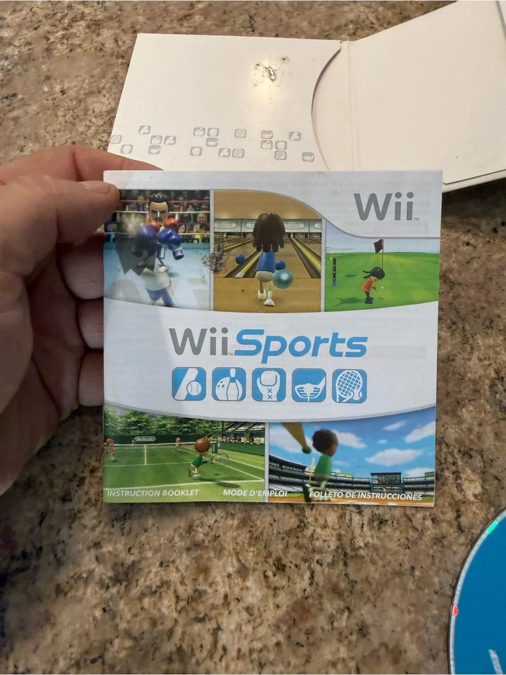 Nintendo Wii Sports Game Disc + Case  **DETAILS*
